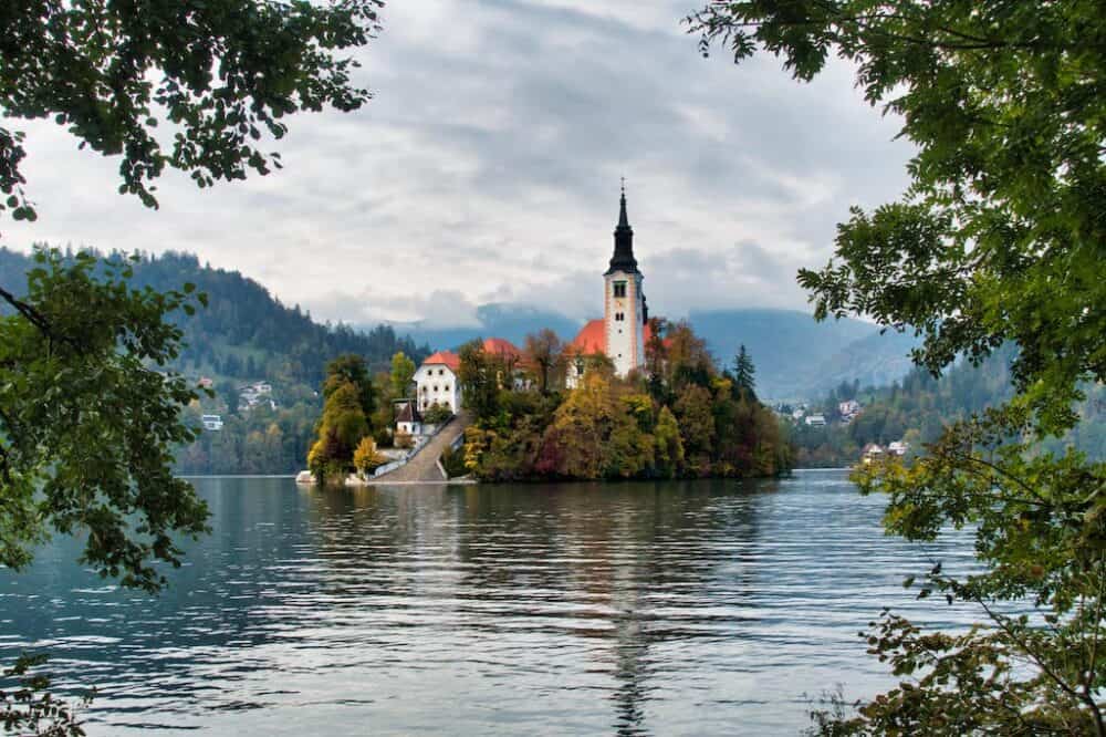 1) Lake Bled