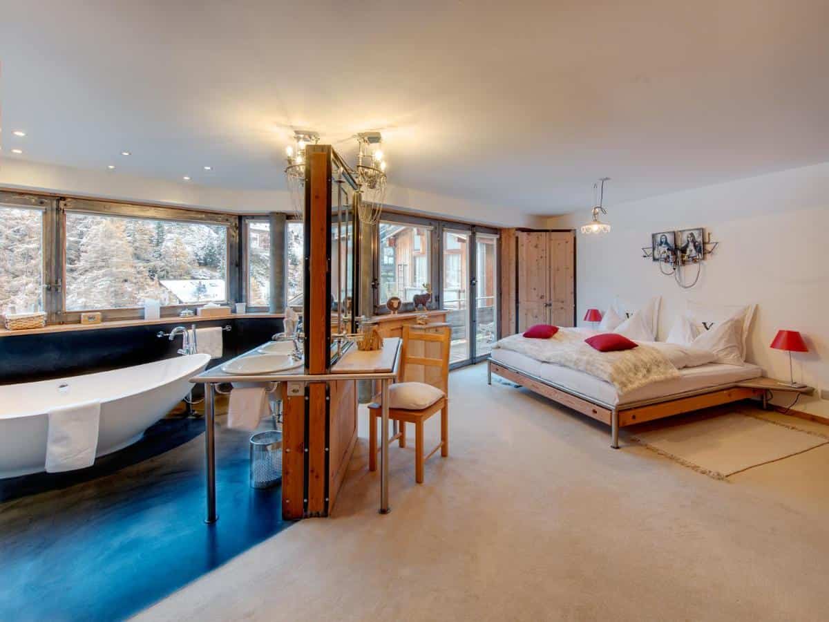 Backstage Hotel Serviced Apartments - one of the most Instagrammable hotels in Zermatt1