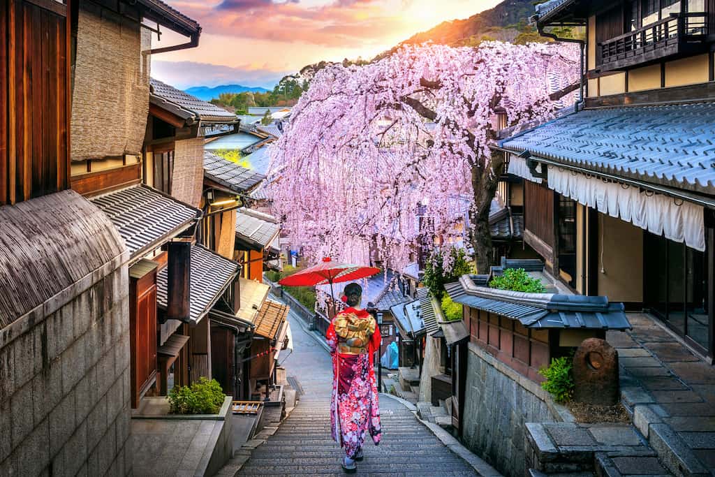 Kyoto - beautiful places to visit in Japan