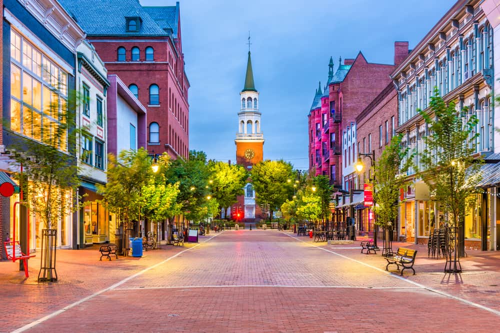 Burlington - best places to visit in Vermont