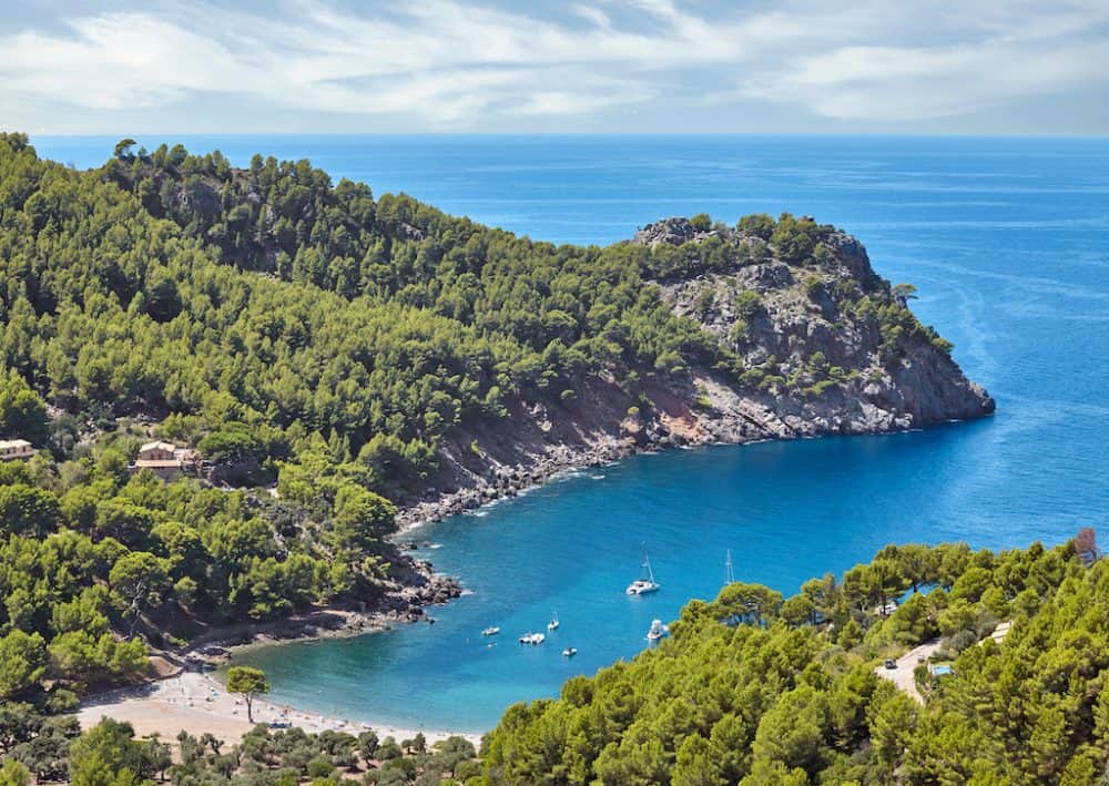 Cala Tuent - a remote beach on Majorca