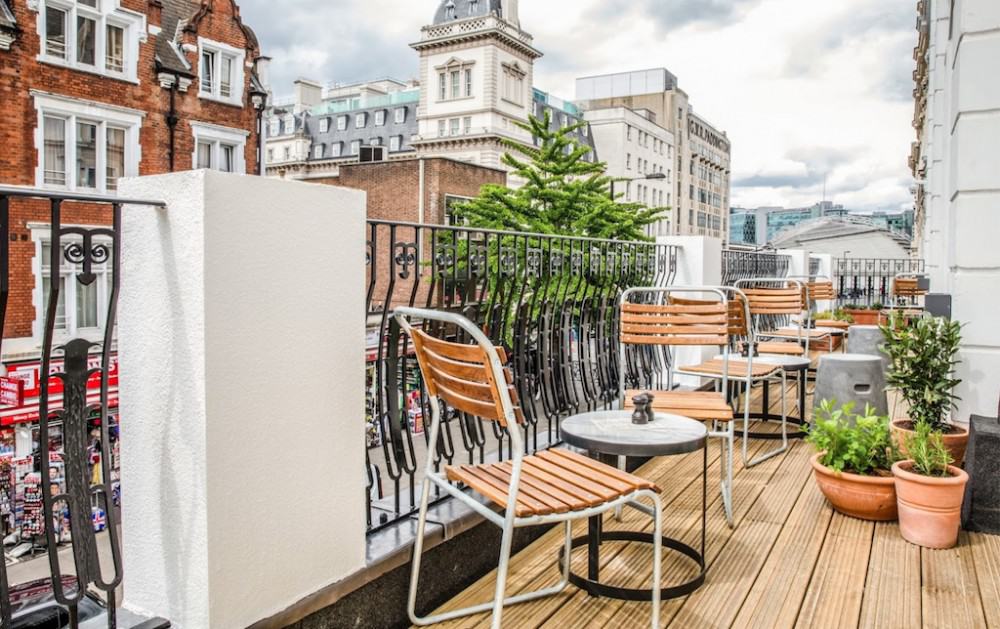 A trendy boutique hotel in London