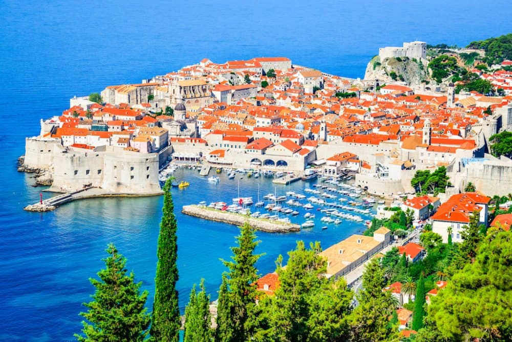 The beautiful Dalmatian Coast Croatia