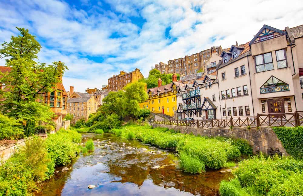 Dean Village - great places to visit in Scotland