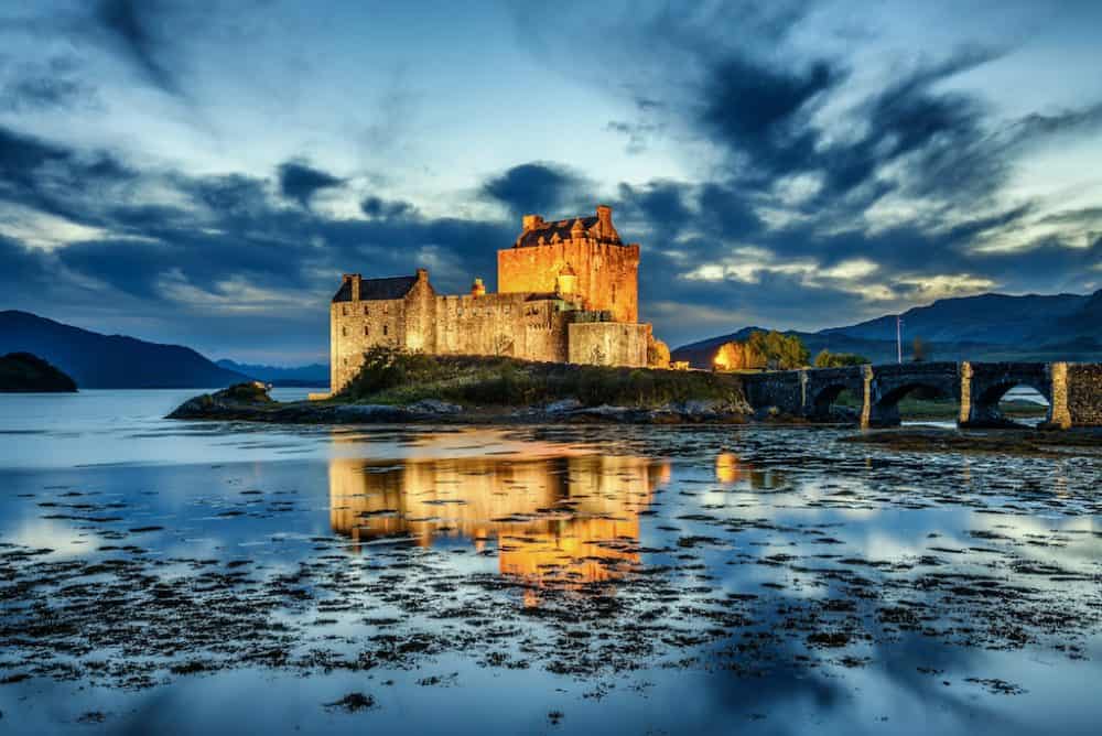 Eilean Donan - one of the most photogenic castles in Scotland