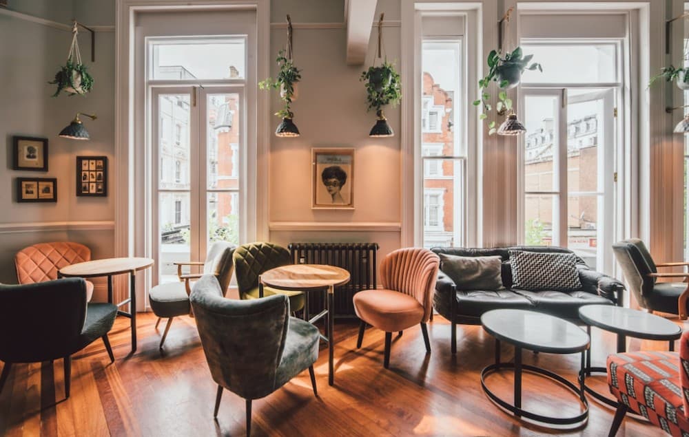 A hip boutique hotel in London