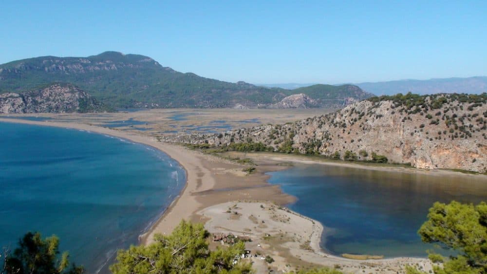 Iztuzu Beach in Turkey