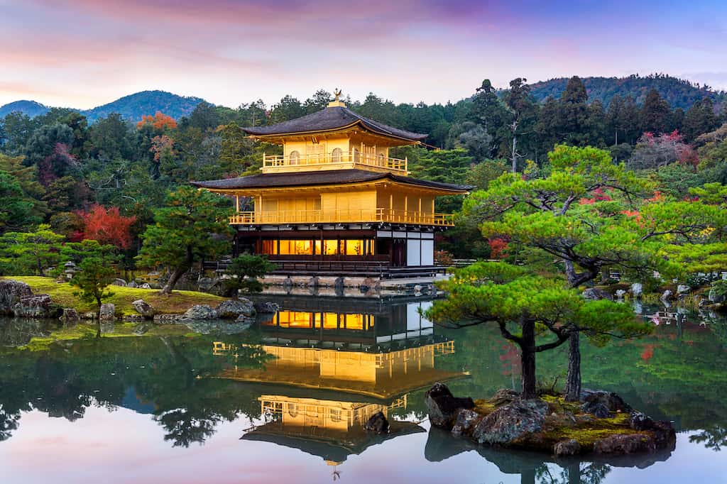  Kinkakuji Temple Kyoto in Japan