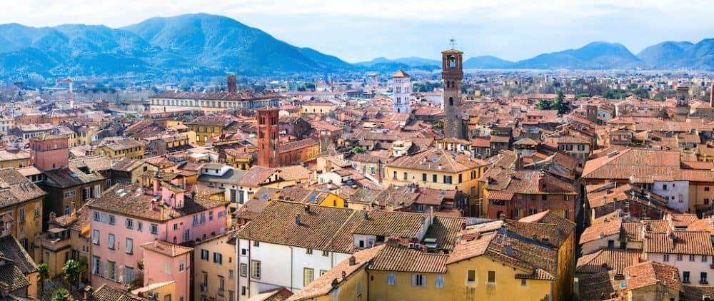 Lucca - a picturesque city in Tuscany