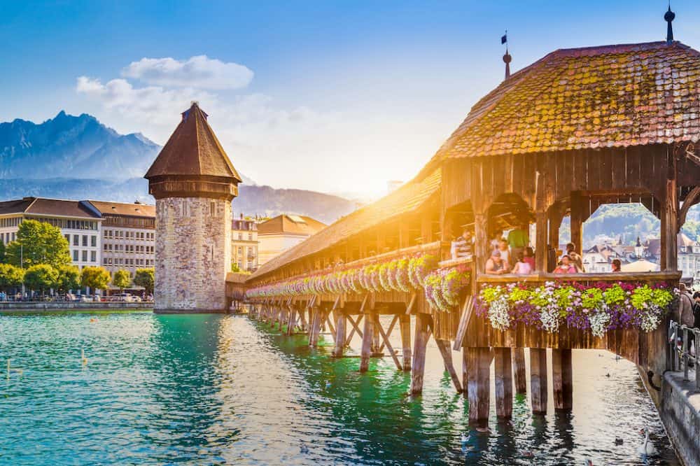 Lucerne - the prettiest places to visit in Switzerland