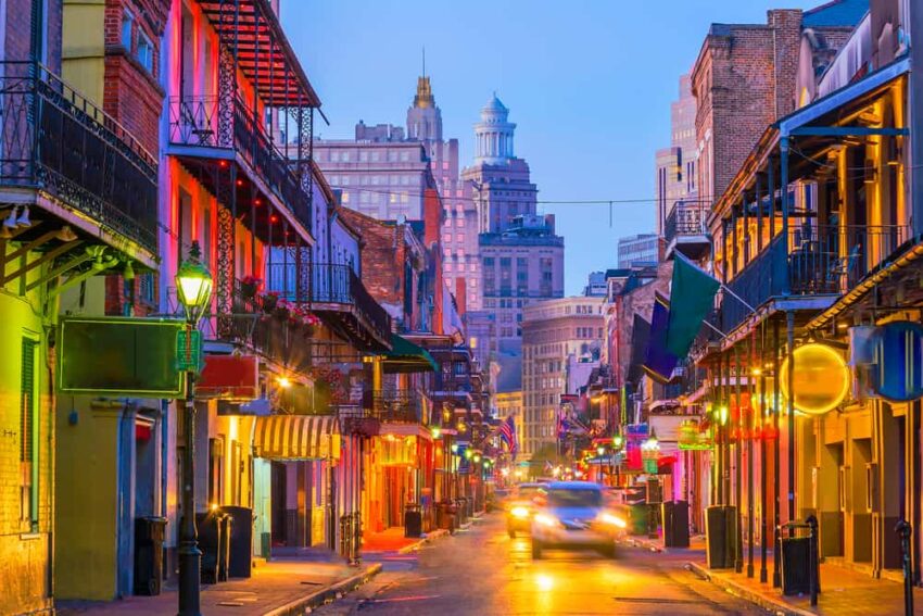 New Orleans - best places to visit in February in the USA