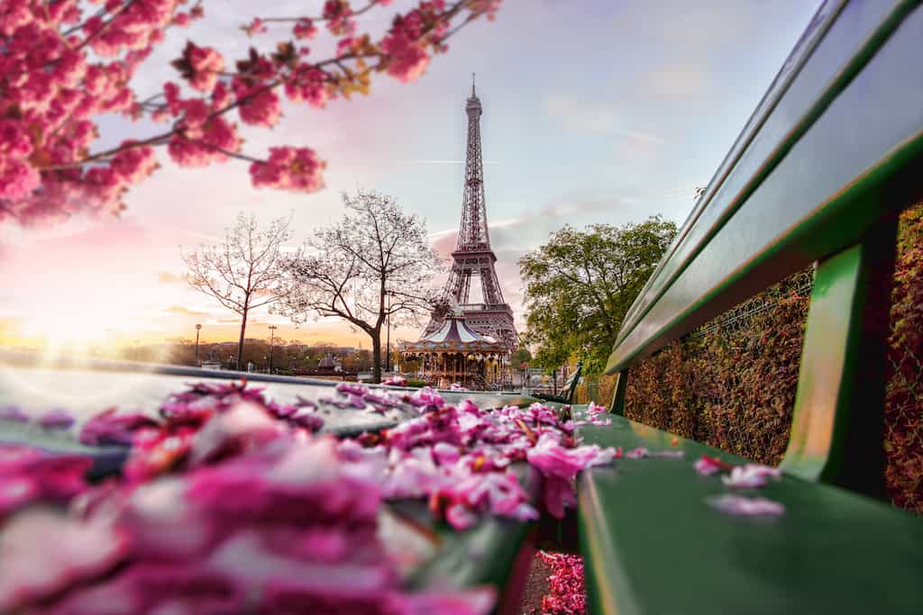 Most romantic hotels in Paris