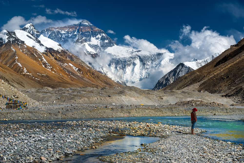 Mount Everest Tibet Side
