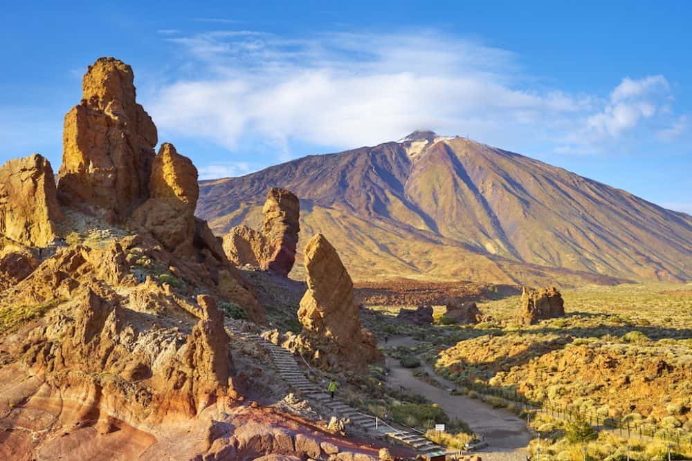 Mount Teide in Tenerife - popular attractions in Spain