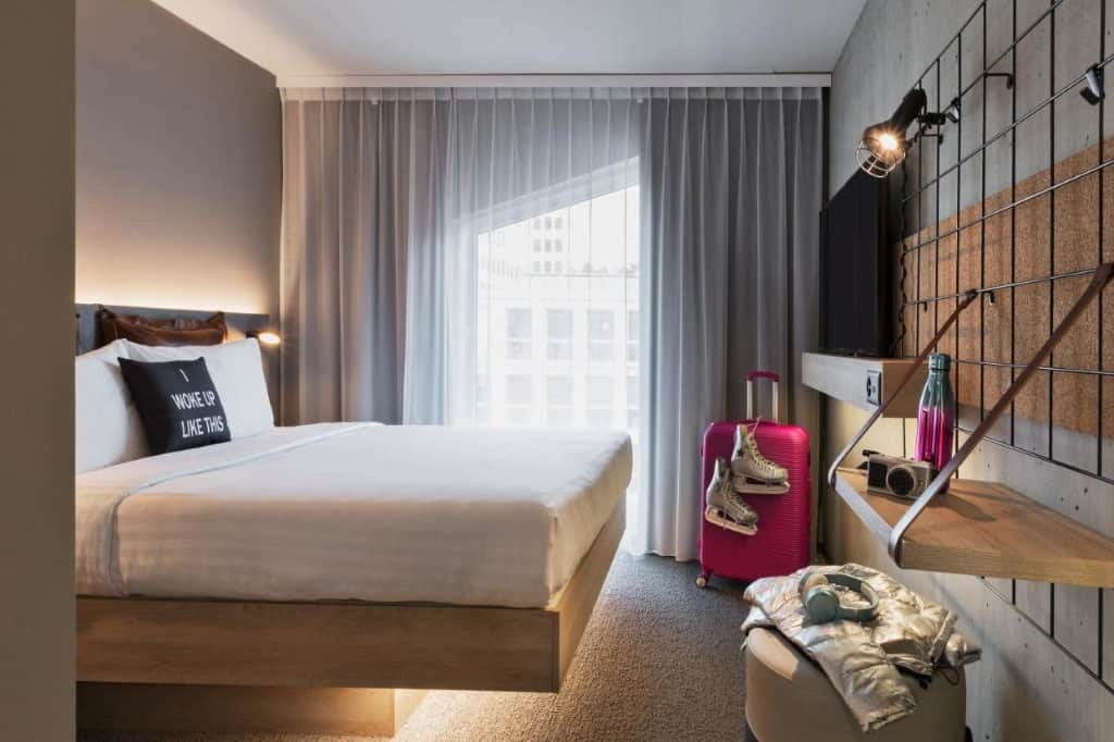 Moxy Lausanne City - a stylish, chic and hip hotel with Insta-worthy features, perfect for partying Millennials and Gen Zs