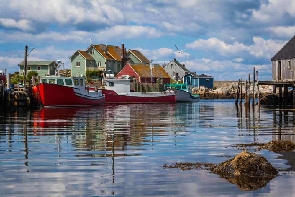 Nova Scotia boats in Canada
