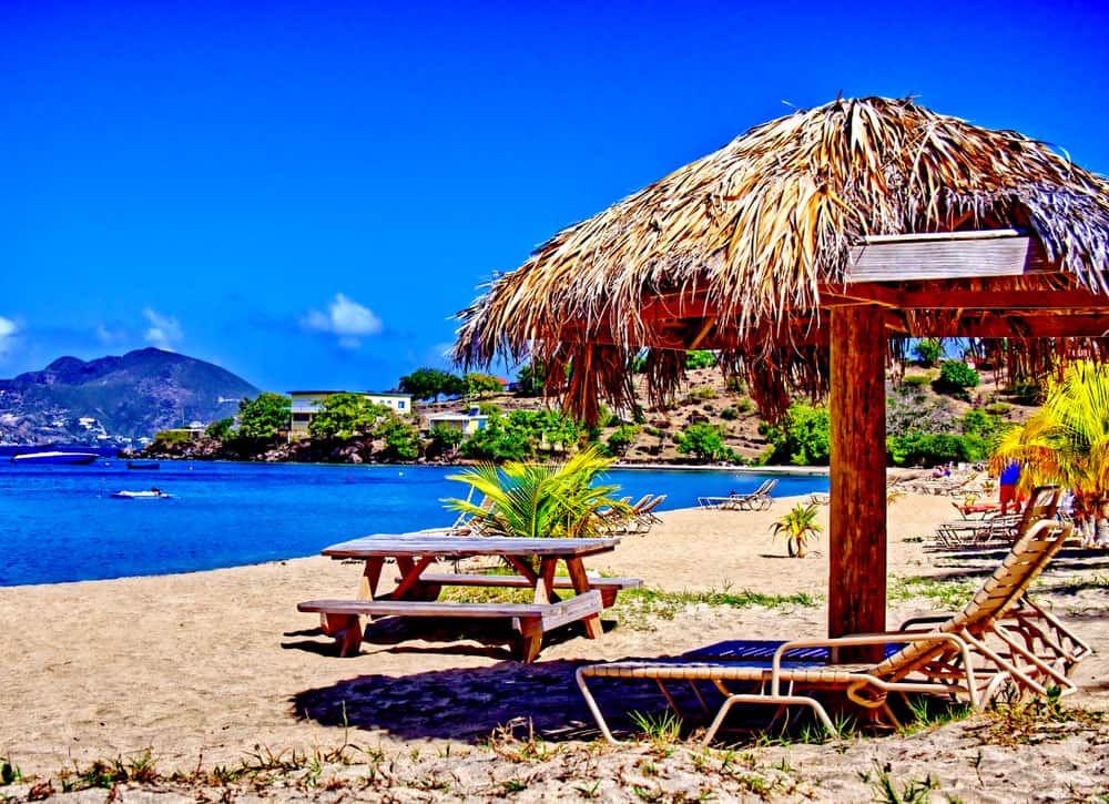 Oualie Beach Nevis Caribbean