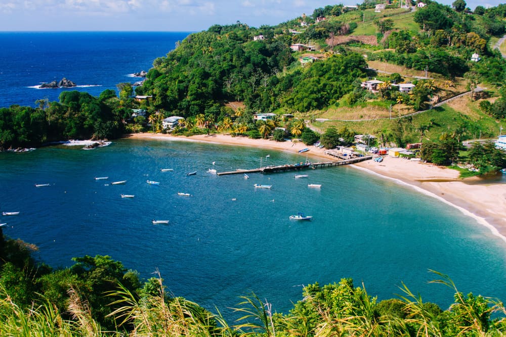 Parlatuvier Bay Trinidad and Tobago