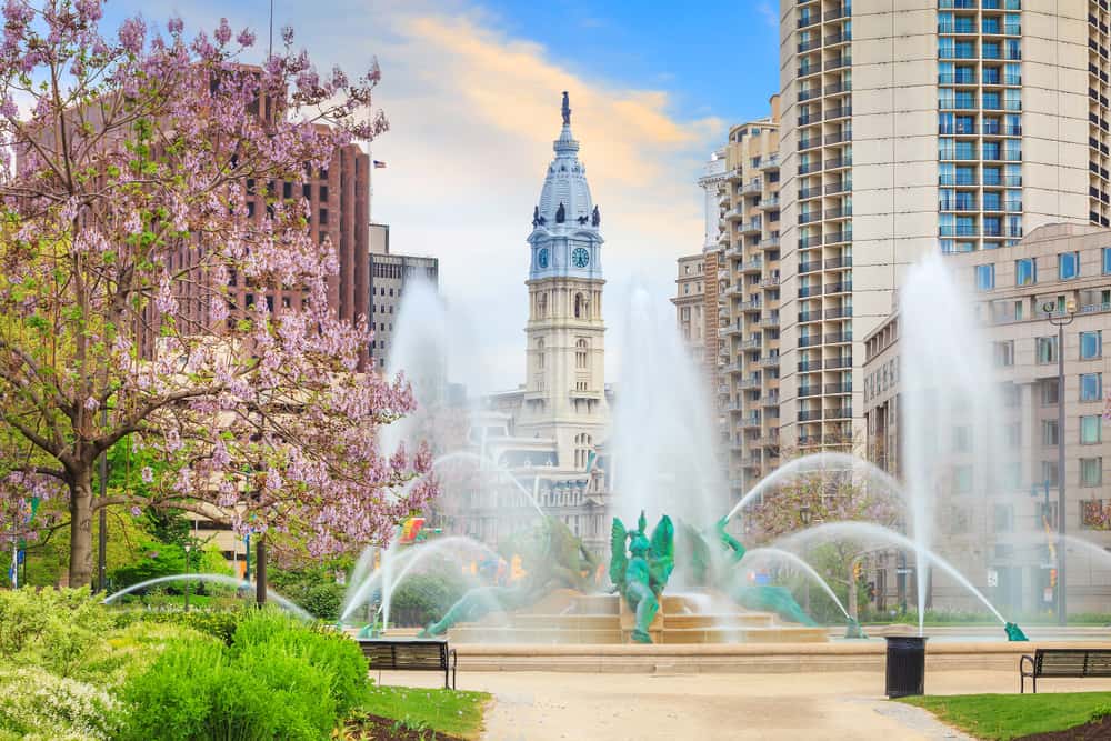 Philadelphia Blossom spring