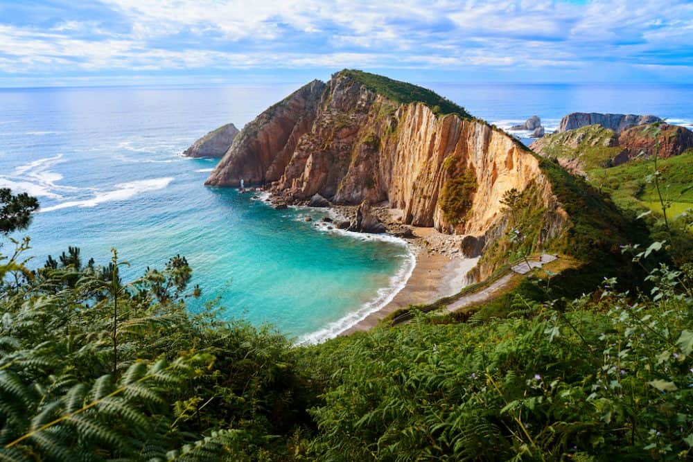 Playa del Silencio - one of the most beautiful beaches in Spain