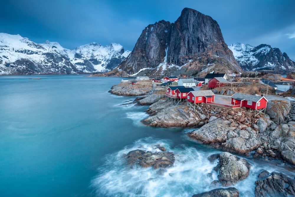 Reine - a picturesque fishing village in Norway