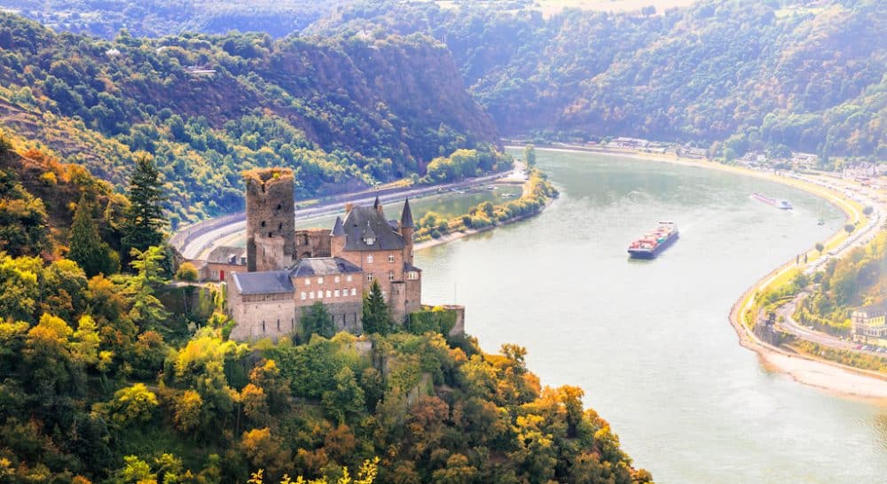 The Rhine Valley in Germany