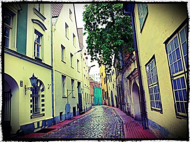 Beautiful Riga Street