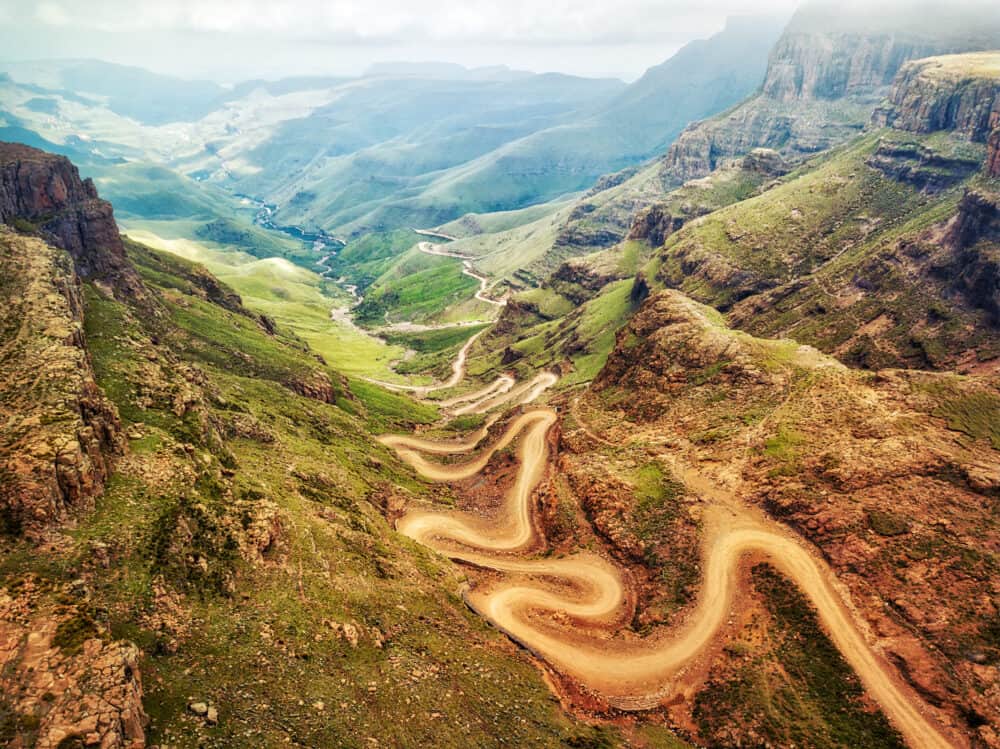 Sani Pass - beautiful places to visit in South Africa