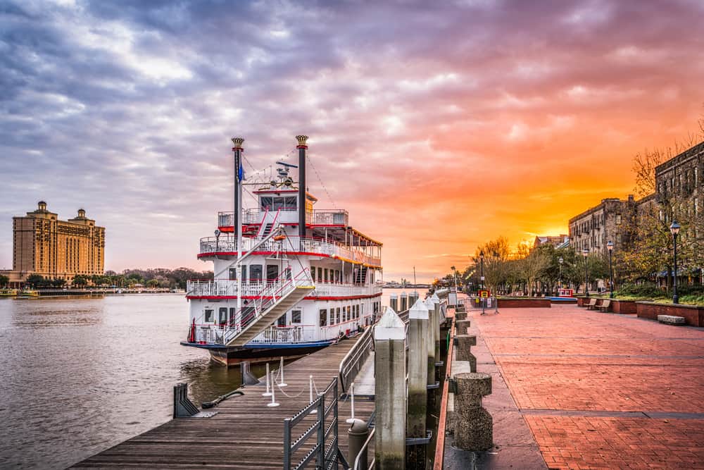 Savannah - best places to visit in USA 
