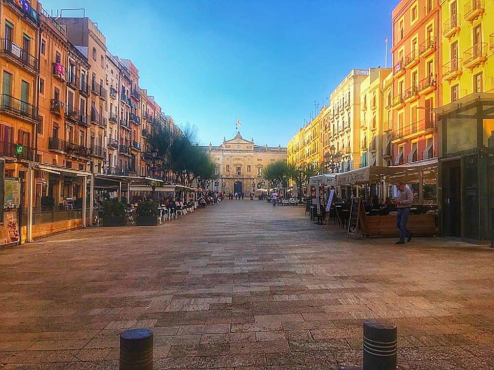 Tarragona Square - a great place to visit in Spain
