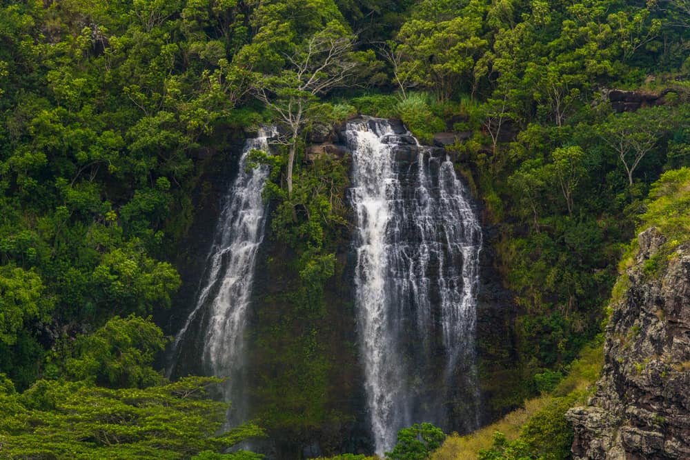 Uluwehi Falls Hawaii