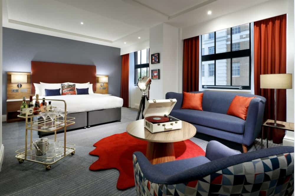 Hard Rock Hotel - a cool music themed hotel in London