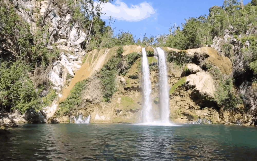 Saut-Mathurine Waterfall